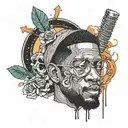 Kid cudi tattoo design idea