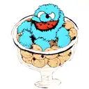 Cookie Monster  tattoo design idea