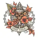 And if you go i wanna go with you tattoo design idea