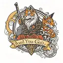 And if you go i wanna go with you tattoo design idea