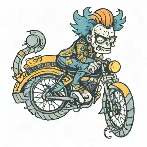 Bart tattoo design idea