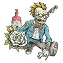 Bart tattoo design idea