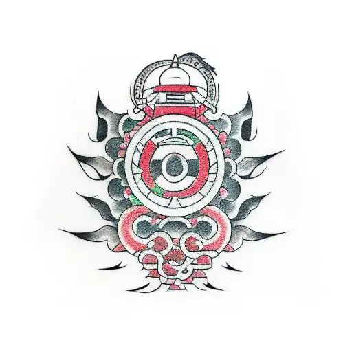 remember your financial goals tattoo design idea