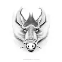 Donk car with smoke patterns incorporated into the design tattoo design idea