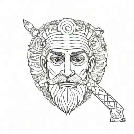 joseph named tattoo design idea