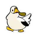 call duck tattoo design idea