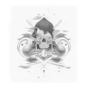 This too shall pass text tattoo design idea