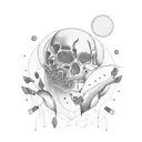 This too shall pass text tattoo design idea