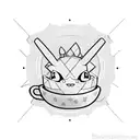 bulbasaur eating coffee cherry tattoo design idea