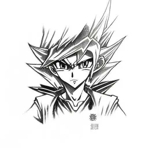 yugioh kuriboh tattoo design idea