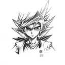 yugioh kuriboh tattoo design idea