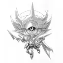 yugioh kuriboh tattoo design idea