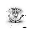 "number 1312" tattoo design idea