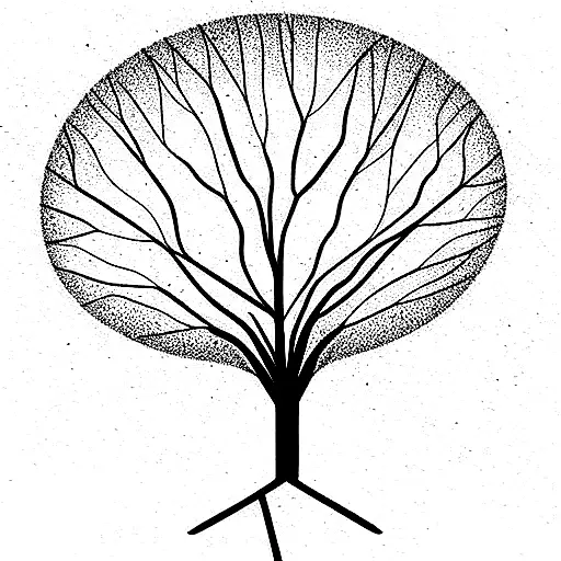  Ohio with Columbus, Lima, and Gallipolis marked with a Tree incorporated with it tattoo design idea