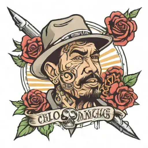 cholo saying dang fo tattoo design idea