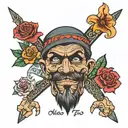 cholo saying dang fo tattoo design idea