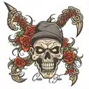 cholo saying dang fo tattoo design idea