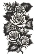 cast your cares upon the lord, for he cares about you tattoo design idea