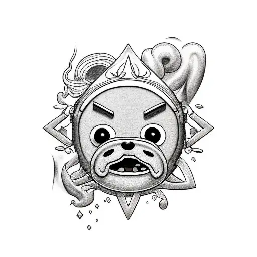 adventure time tattoo design idea