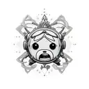 adventure time tattoo design idea