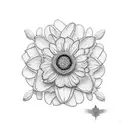 edelweiss tattoo design idea