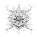 edelweiss tattoo design idea