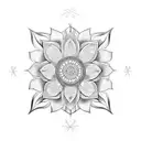 edelweiss tattoo design idea