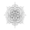 edelweiss tattoo design idea