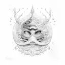 underwater world tattoo design idea