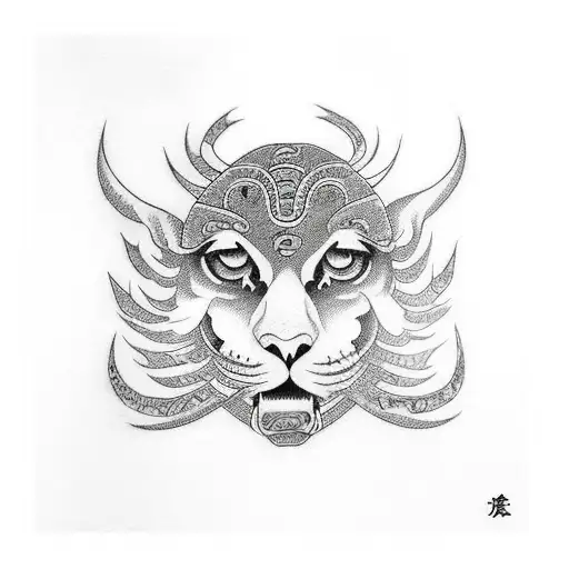 lucy loo doing cocaine tattoo design idea