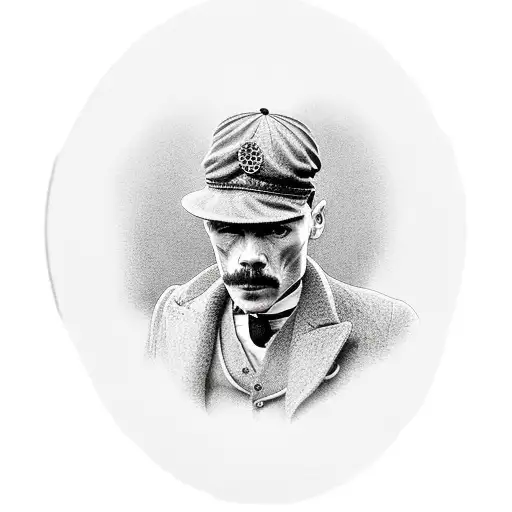 peaky blinders tattoo design idea
