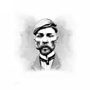 peaky blinders tattoo design idea