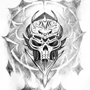 Death Knight Lich tattoo design idea