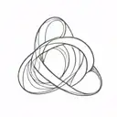 mobius strip tattoo design idea