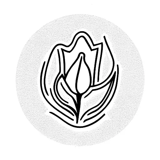 fc Groningen tulip tattoo design idea