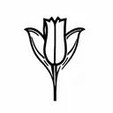 fc Groningen tulip tattoo design idea