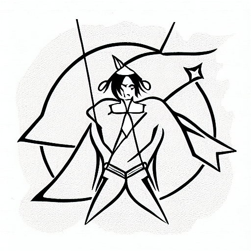 sailor saturn tattoo design idea
