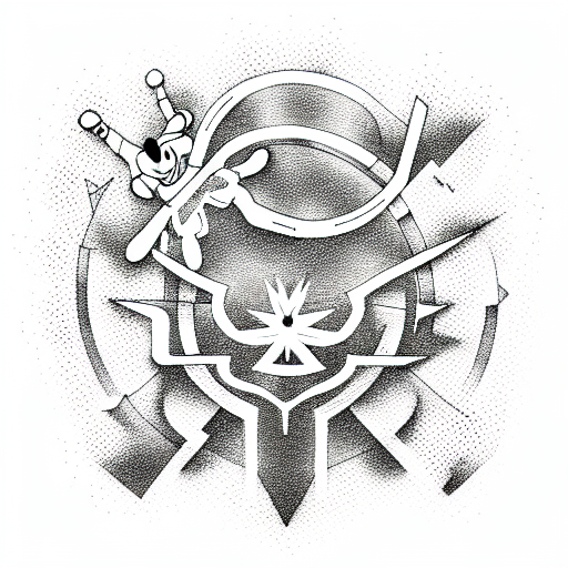 kingdom hearts tattoo design idea