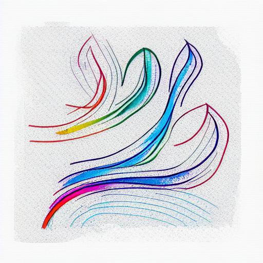 rainbow tattoo design idea