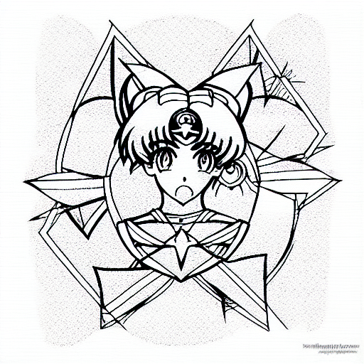 sailor moon tattoo design idea