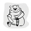 winnie the pooh tattoo design idea