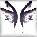 fairy wings tattoo design idea
