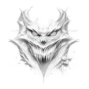 dark magic tattoo design idea