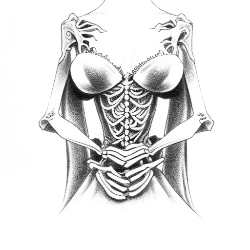 corpse bride  tattoo design idea
