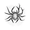 spider dragon bat web tattoo design idea