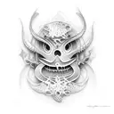 surf com peixe tattoo design idea