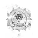 Fallout new california republic flag tattoo design idea