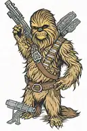chewbacca's bandolier tattoo design idea