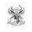 dumbo view nyc tattoo design idea