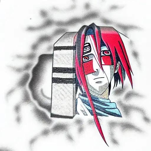 Itachi Uchiha  tattoo design idea